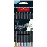 Faber-Castell: Black edition metalik boja set bojica od 12 komada