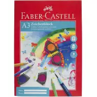 Faber-Castell: Blok za crtanje A3 – 20 listova ekstra čvrstog umjetničkog papira od 100 g