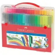 Faber-Castell: Connector set flomastera – set od 80 komada u praktičnoj plastičnoj kutiji