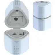 Faber-Castell: Grip 2001 trostruki šiljilo sivih boja 1 kom