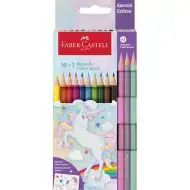 Faber-Castell: Grip Unicorn set obojenih olovaka, 13 komada u pastelnim bojama