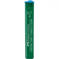 Faber-Castell: Ispuna od željeza, 12 komada, 0,7 mm, B