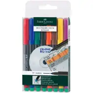 Faber-Castell: Multimark M set alkoholnih markera, 8 boja