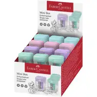 Faber-Castell: Oštrač s plastičnim spremnikom u pastelnim bojama, 1 komad