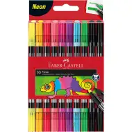 Faber-Castell: Set od 10 dvostrukih neonskih flomastera