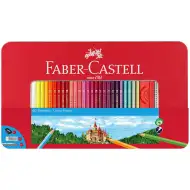 Faber-Castell: Set šarenih olovaka u metalnoj kutiji, 60 komada
