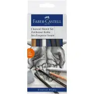 Faber-Castell: Set za skiciranje s ugljenom, 7 komada