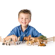 Faunica: Set od 25 komada s konjima - Woodyland slika 3