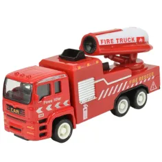 Fire Rescue Team: 4 komada metalni set vatrogasnih kamiona slika 4