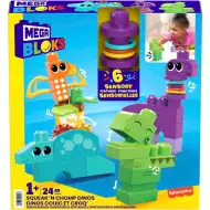 Fisher-Price: Dino građevinski set od 24 dijela - Mega Bloks
