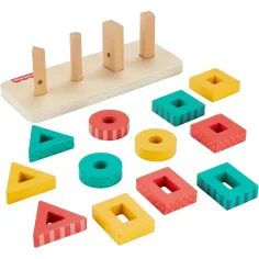 Fisher-Price: Drvena igračka za razvoj oblika - Mattel slika 3