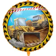 Folija balon s uzorkom radnog stroja 46 cm