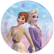 Frozen 2 Elsa i Anna papirnati tanjuri, set od 8 komada, 23 cm