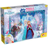 Frozen 2 u 1, puzzle od 250 dijelova i bojanka 50x35 cm - Lisciani