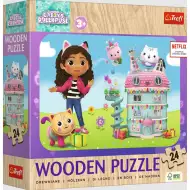 Gabi drvena kućica za lutke, puzzle od 24 dijela - Trefl