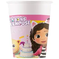 Gabi kućica za bebe set od 8 papirnatih čaša 200ml