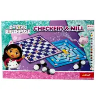 Gabina kućica za lutke - Dame i mlin društvena igra - Trefl