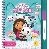 Gabinina kućica za bebe Meow-Mazing vodena bojanka za bojanje - Lisciani
