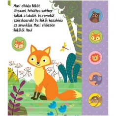 Glasni prijatelji - Medo i njegovi prijatelji knjiga za bebe slika 2