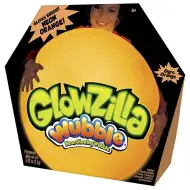 Glowzilla Wubble svjetleća mjehurić lopta neon narančaste boje 75 cm