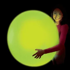 Glowzilla Wubble svjetleća mjehurić lopta neon zelene boje 75 cm slika 2