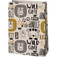 Green Grass Lav s uzorkom velika premium poklon torba 26x14x33cm