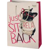 Green Grass Relax! torba za pse velike veličine premium poklon 26x14x33cm