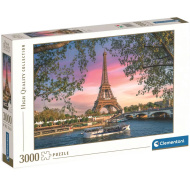HQC Eiffelov toranj, Pariz puzzle od 3000 komada - Clementoni