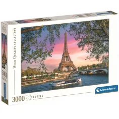HQC Eiffelov toranj, Pariz puzzle od 3000 komada - Clementoni