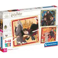 Harry Potter 3x48 komada Supercolor puzzle - Clementoni