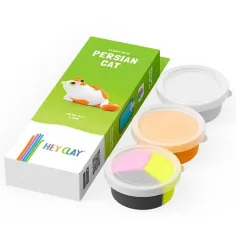 Hey Clay: Mekana perzijska mačka figura set za modeliranje slika 2