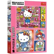 Hello Kitty i prijatelji 2x200 slagalica - Trefl
