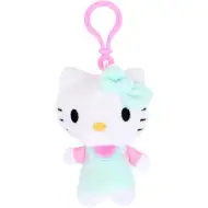 Hello Kitty plišana torbica s kopčom, 12 cm - mint zelena