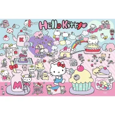 Hello Kitty svijet puzzle od 300 dijelova - Trefl slika 2