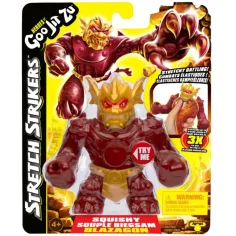 Heroes of Goo Jit Zu: Ratnici stvorenja rastezljiva akcijska figura - Blazagon slika 2