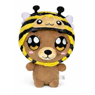 Hoody Kin Academy: Plišani medo s kapuljačom, 30 cm