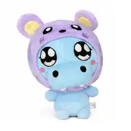 Hoody Kin Academy: Plišani nilski konj s kapuljačom, 30 cm