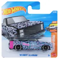 Hot Wheels: 83 Chevy Silverado Black Widow autić 1/64 - Mattel