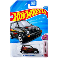 Hot Wheels: 85 Honda City Turbo II crni autić 1/64 - Mattel