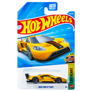 Hot Wheels: 2016 Ford GT Race žuti autić 1/64 - Mattel