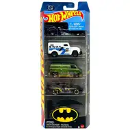 Hot Wheels: Batman vozila set od 5 autića - Mattel
