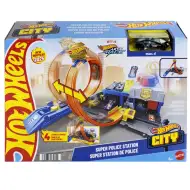 Hot Wheels City: Super policijska postaja set s autićem - Mattel