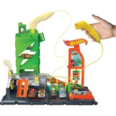 Hot Wheels: Grad punionica set staza s 1 malim automobilom - Mattel slika 5