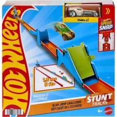 Hot Wheels: Kaskaderski početni set - Slam Jump Challenge set za igru - Mattel