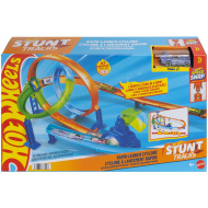 Hot Wheels: Kaskaderski set staze s dvostrukom petljom - Mattel