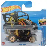 Hot Wheels: Kick Kart crni autić 1/64 - Mattel