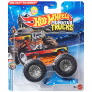 Hot Wheels Monster Trucks: 1983 Chevy Silverado monster autić 1/64 - Mattel