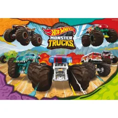 Hot Wheels Monster Trucks 2 x 60-dijelna maxi podna slagalica 50x35 cm - Lisciani slika 3