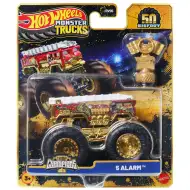 Hot Wheels Monster Trucks: 5 Alarm pobjednički autić s peharom 1/64 - Mattel