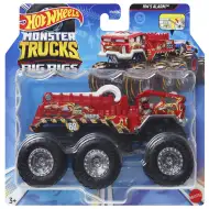 Hot Wheels Monster Trucks: Big Rigs HW 5 Alarm šesterokota vozila 1:64 - Mattel